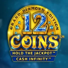 12 Coins Grand Diamond Edition slot visual from Wazdan available on rabbitreelcasino.eu