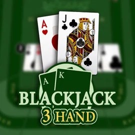 Blackjack 3H (Habanero) slot logo by Habanero at Rabbit Reel CasinoBlackjack 3H (Habanero)