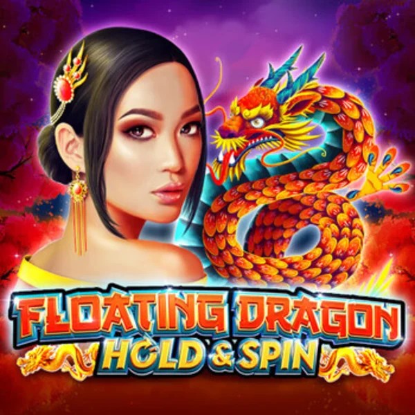 Floating Dragon slot logo by Pragmatic Play at Rabbit Reel Casino