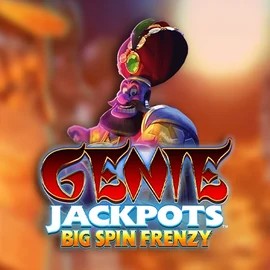 Genie Jackpots: Big Spin Frenzy casino game by Blueprint Gaming – featured logo at Rabbit Reel Casino