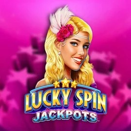 Lucky Spin Jackpots logo – Jackpots by Novomatic at Rabbit Reel Casino