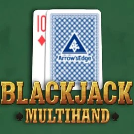 Multihand Blackjack logo by Pragmatic Play at Rabbit Reel Casino