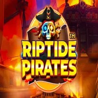 Riptide Pirates logo – Slots by Nailed It! Games at Rabbit Reel Casino